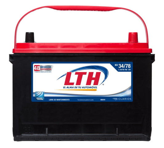 BATERIA LTH L - 34 - 78 - 750 - Todo Batería